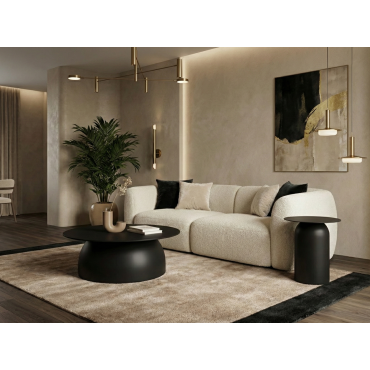 Kastra & Polaris Siyah Sehpa Seti