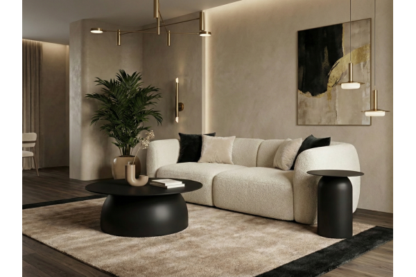 Kastra & Polaris Siyah Sehpa Seti