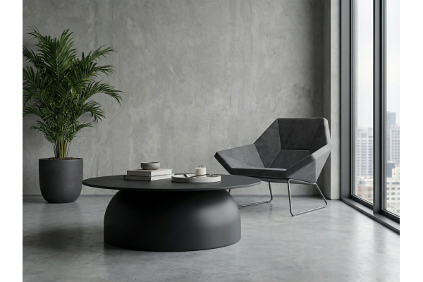 Kastra Siyah Orta Sehpa